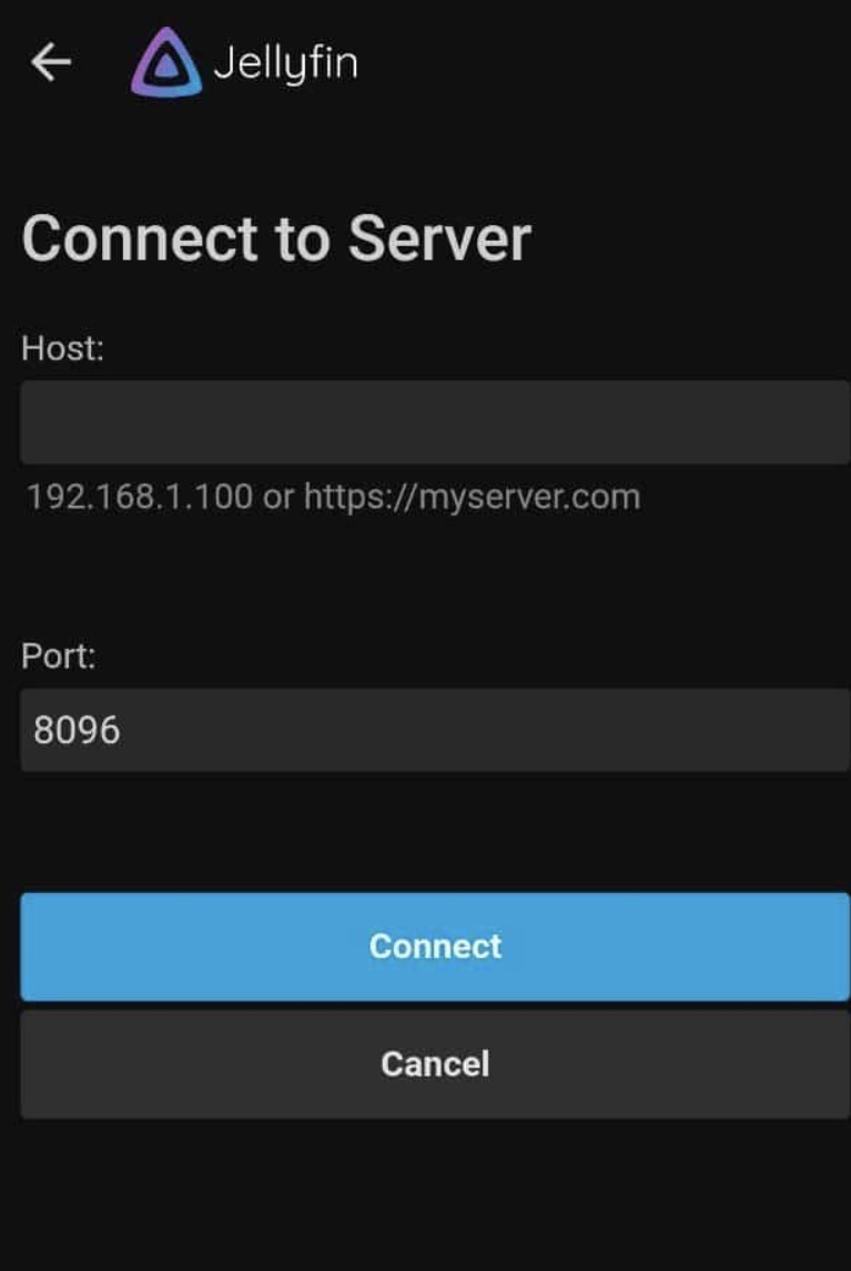 Jellyfin Mobile App Instructions